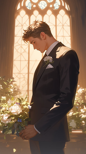 Elegant Groom Wedding HD phone wallpaper