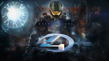 Halo 4, fireworks, john, 117, halo, master chief, 4, covenent HD wallpaper