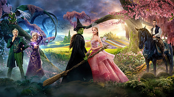 Wicked Movie 2024 , wicked, 2024-movies, movies, ariana-grande, poster, glinda, elphaba HD wallpaper