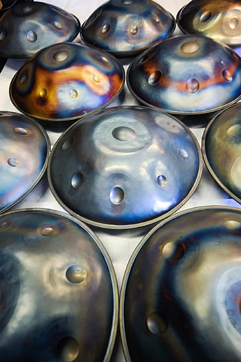 Handpan instruments, Peterpan handpans, High-quality craftsmanship, Musical resonance HD phone wallpaper