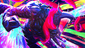 Chainsaw Man Manga Panel Coloured, Chainsaw Man HD wallpaper