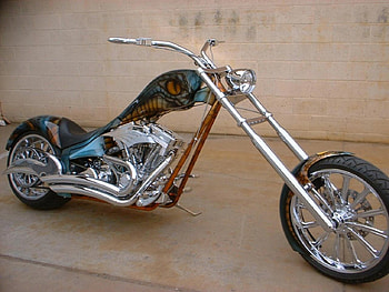 Cobra_Bike, chopper, cobra HD wallpaper
