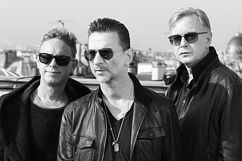 Depeche Mode, Music, Andrew Fletcher, Band, Black & White, David Gahan, Martin Gore HD wallpaper
