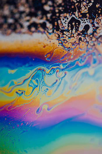 Abstract, Divorces, Paint, Liquid, Fluid Art HD phone wallpaper