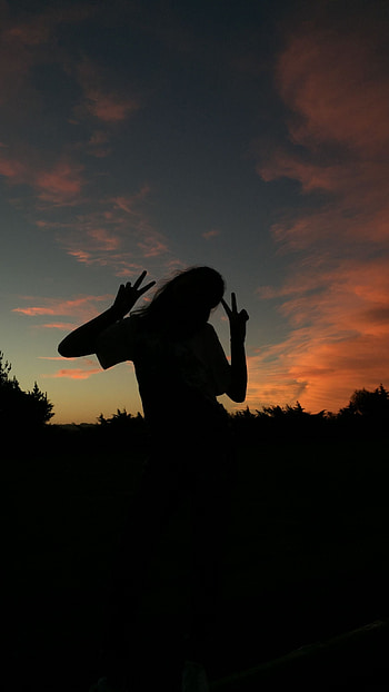 Girl Shadow, Alone, Girl Shadow Alone HD phone wallpaper