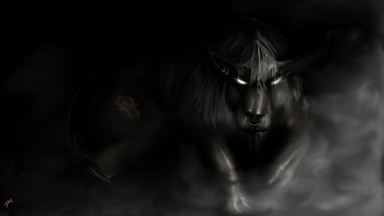 Druid Cat Form by BashPainter on DeviantArt HD wallpaper