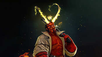 Hell Boy , hellboy, superheroes, artist, artwork, digital-art, artstation HD wallpaper