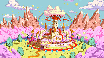 Candy Kingdom, Adventure Time HD wallpaper