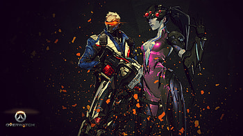 Video Game - Overwatch Soldier: 76 (Overwatch) Widowmaker (Overwatch) HD wallpaper