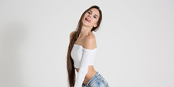 Cute Girl Tongue Out, girls, model HD wallpaper