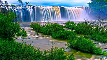 Animated Waterfall with Sound HD wallpaper