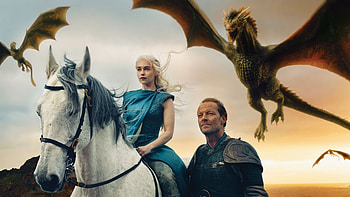 Preview game of thrones, daenerys targaryen, emilia clarke, jorah mormont, iain HD wallpaper