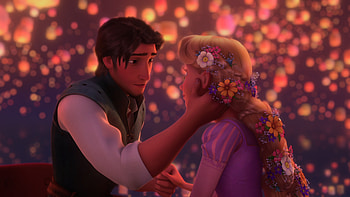 Flynn Rider, Rapunzel HD wallpaper