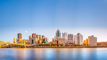Pittsburgh Skyline, Travels, Pittsburgh , Top HD wallpaper