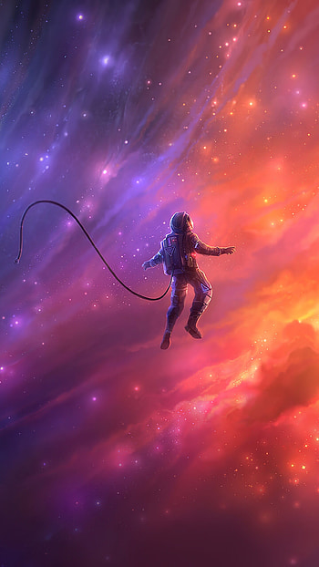 fantasy space , Dream galaxy, Astronomy theme, Surreal visuals HD phone wallpaper
