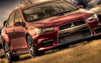 Mitsubishi Lancer, Sporty elegance, Graceful lines, Dynamic performance HD wallpaper