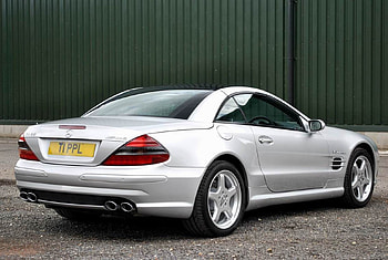 2004 Mercedes-Benz SL55 AMG Roadster 5.4, Car, Sports, Benz, AMG, Roadster, SL55, Mercedes HD wallpaper