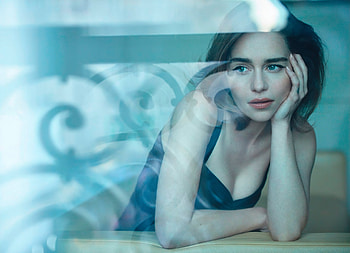 Emilia Clarke Harpers Bazaar Russia, emilia-clarke, celebrities, girls, hoot HD wallpaper
