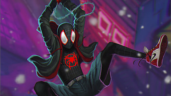 Spider Verse Miles Morales, spiderman-into-the-spider-verse, spiderman, superheroes, artwork, artist, digital-art, deviantart HD wallpaper