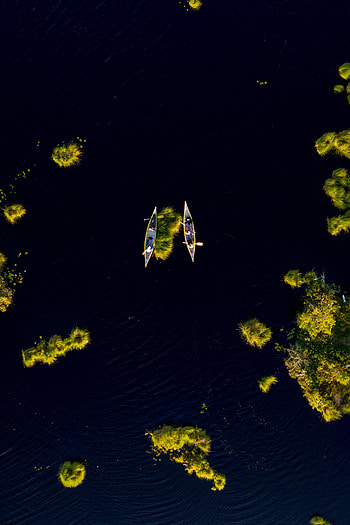 Sea, View From Above, Miscellanea, Miscellaneous, Boat, Kayak HD phone wallpaper