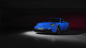 Porsche 911 GT3 2021, Blue car perfection, Thrilling performance, Stunning aesthetics HD wallpaper