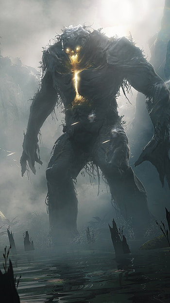 Golem, Anthem concept art, Sony Xperia HD phone wallpaper