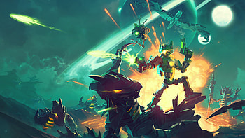 Poster Akimbot Key Art Banner, video game, Akimbot HD wallpaper
