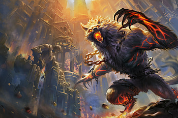 Smite, Werewolf HD wallpaper