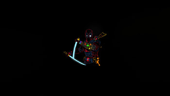 Deadpool Infinity Gauntlet Mischief, deadpool, superheroes, artwork, art, digital-art, dark, black HD wallpaper