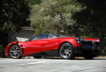 Pagani, Cars, Side View, Supercar, Huayra HD wallpaper