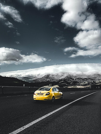 Cars, Road, Car, Machine, Back View, Rear View, Geely HD phone wallpaper