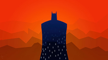 Comics, Batman, Dc Comics, Minimalist HD wallpaper