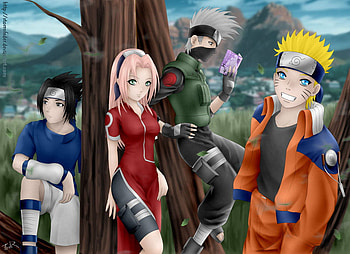 The original team Kakashi., lady, anime, hot, naruto, kurd, girl HD wallpaper