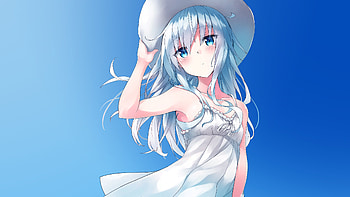 Anime Girl Summer Breeze, anime-girl, anime, artist, artwork, digital-art, deviantart HD wallpaper