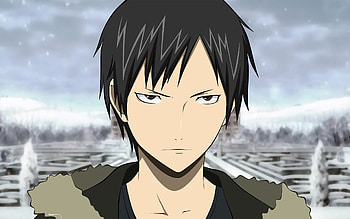 Izaya Orihara, background, Durarara, Anime HD wallpaper