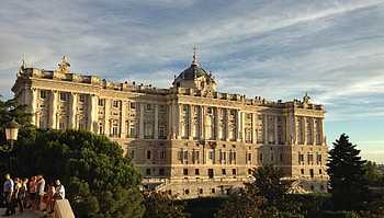 Royal Palace, Madrid, Spanish architecture, Tourist attraction HD wallpaper