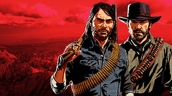Arthur and John, Red Dead Redemption HD wallpaper