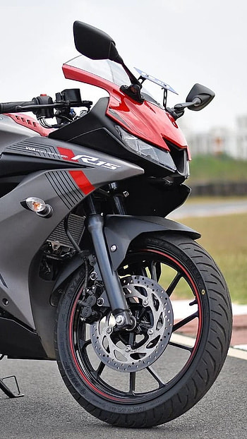 R15 Bike, Red And Black, Bike Color HD phone wallpaper