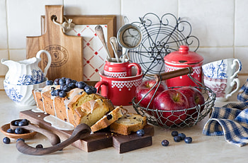 * Delicious *, tea, brekfast, fruits, food, cake HD wallpaper