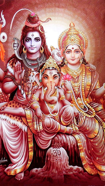 Sivan , Lord Shiva, Lord Ganesha HD phone wallpaper