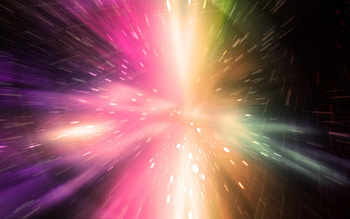 Beyond the Infinite Dimension, dimensions, purple, pink, blue green, orange HD wallpaper