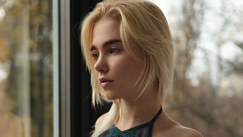 Blonde Girl , blonde, girls, model HD wallpaper