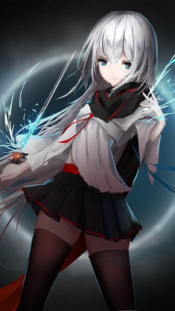 Pixiv Fantasia RD — Arctic Blade Maiden (Anime ), Anime HD phone wallpaper