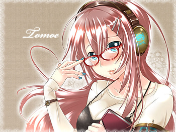 luka megurine, colorful, luka, cute, beautiful, vocaloid, pretty, eyeglasses, megurine, smart, breast, funny HD wallpaper