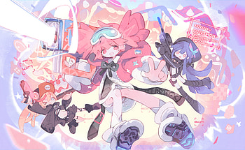 Marija (Muse Dash), Rin (Muse Dash), Buro (Muse Dash), video game, Muse Dash HD wallpaper