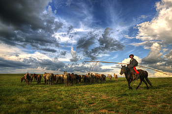 Multi-sport activities, Mongolia travel, Adventure and fun, Outdoor exploration HD wallpaper
