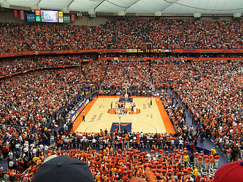 Syracuse Carrier Dome, Spacetime, Tablet, Orange HD wallpaper