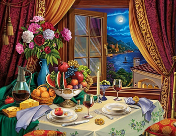 still life, beautiful, flowers, food HD wallpaper