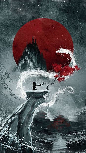 Samurai , art, world HD phone wallpaper