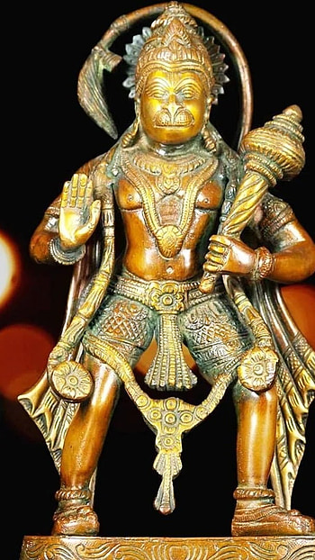 Jay Hanuman, Beautiful, Statue HD phone wallpaper